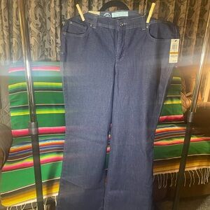 Charter Club Dark Blue Flare Jeans